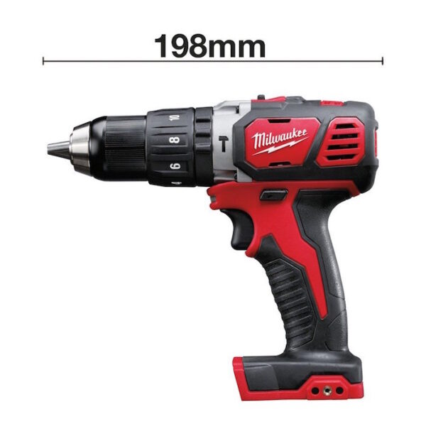 دریل پیچ گوشتی چکشی شارژی میلواکی مدل M18 BPD-153 - Image 9