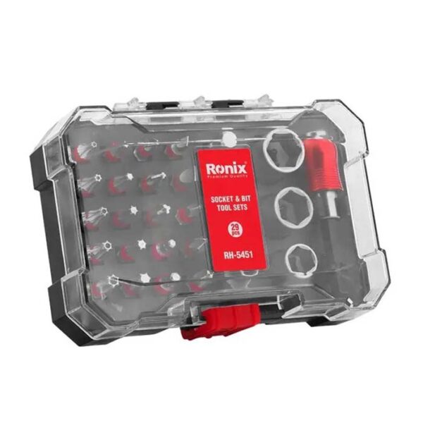 ست سری پیچ گوشتی و سری بکس 29 عددی رونیکس مدل RH 5451 - Image 8