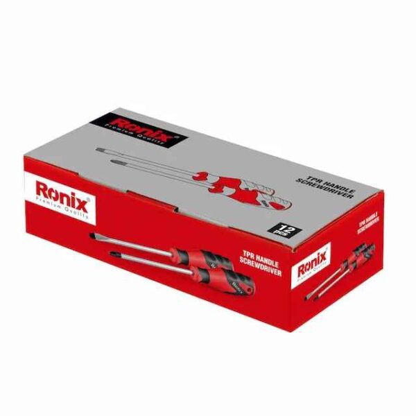 پیچ گوشتی تکی 150 × 8 دوسو- دسته TPR رونیکس RH-2785 - Image 3
