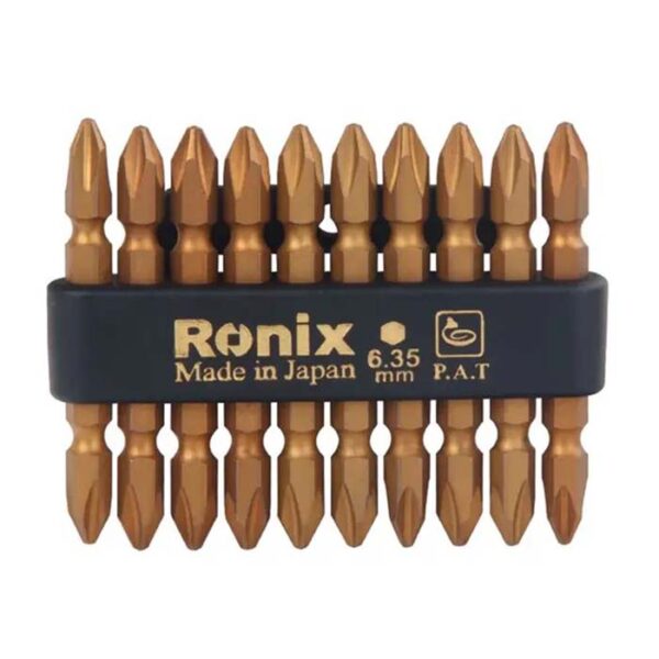 سری پیچ گوشتی دوسر چهارسو تیتانیوم رونیکس مدل RH 5409 - Image 3