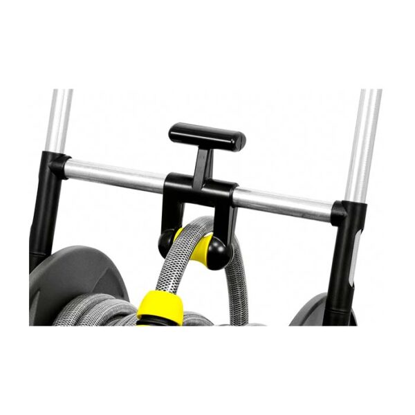 ست قرقره شلنگ سیار به همراه تفنگى و کانکتور و شلنگ کارچر مدل KIT M 80HT - Image 3