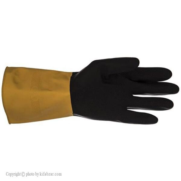 دستکش کار گیلان مدل سه لایه دو رنگ - Image 6