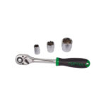جعبه ابزار سبز 80 پارچه پلاستیکی تاپ تول مدل GCAI8002 - Image 9