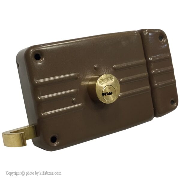 قفل درب حیاطی باتیس طرح ایزو مدل 6206 - Image 3