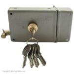 قفل حیاطی تنسر طرح ژوییل مدل TDL-Y-323 کلید کامپیوتری - Image 2