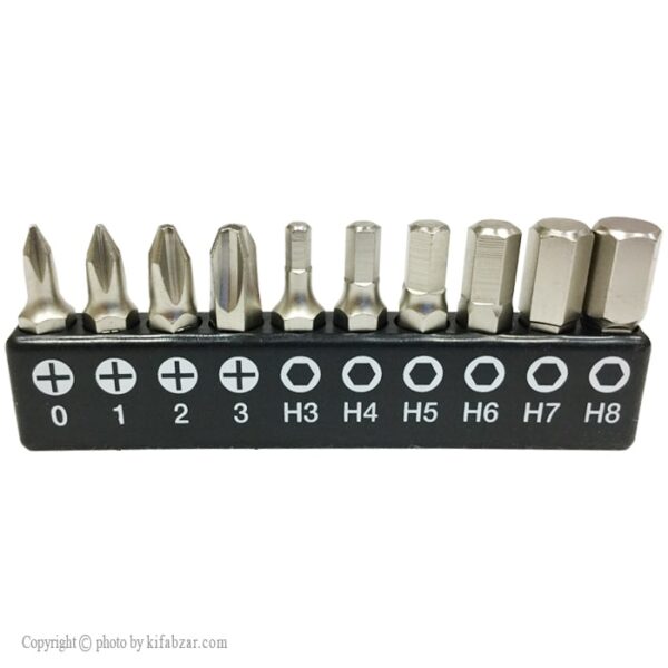 مجموعه 80 عددی آچار بکس لایت مدل GO-8080 - Image 15