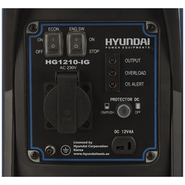 موتور برق سایلنتی هیوندای مدل HG1210-IG - Image 13
