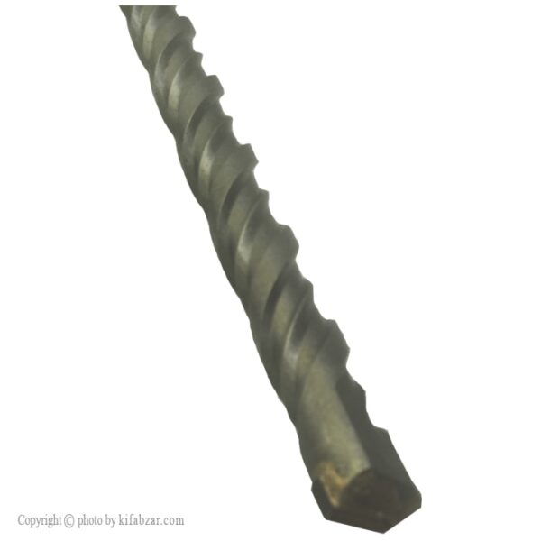 مته چهار شیار SDSPlus تی ای ام مدل TAM-16-260 سایز 16 میلی‌متر 26 سانت - Image 3