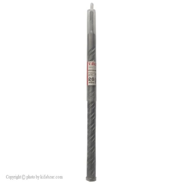 مته چهار شیار SDSPlus تی ای ام مدل TAM-26-460 سایز 26 میلی‌متر 46 سانت - Image 4