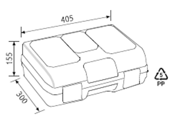 جعبه دریل پورت بگ مدل P.M.02 - Image 6