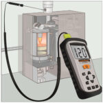 دماسنج دیجیتالی ترموکوبل دار لیزر لاینر مدل 082.035A - Image 3