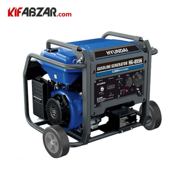 موتور برق بنزینی 6500 وات هیوندای مدل HG-8556