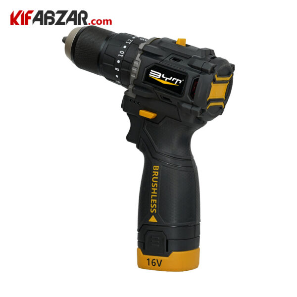 دریل پیچ‌گوشتی شارژی 16ولت بی وای تی مدل 1216-8