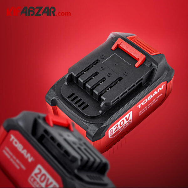 باتری دریل پیچ گوشتی شارژی 20 ولت توسن مدل 9621BHS