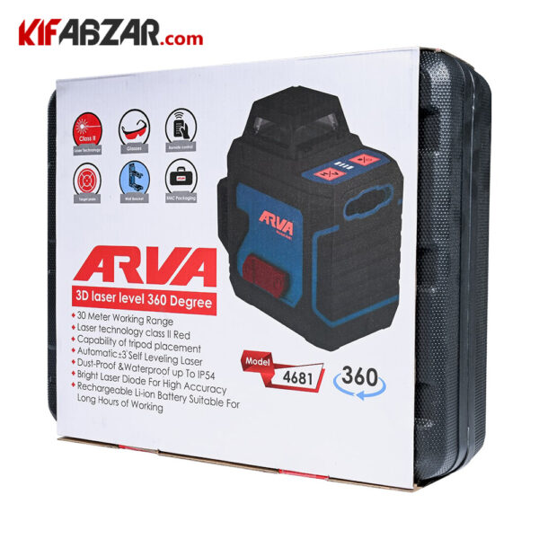 کیف حمل لیزری 3 بعدی 360 درجه آروا مدل 4681