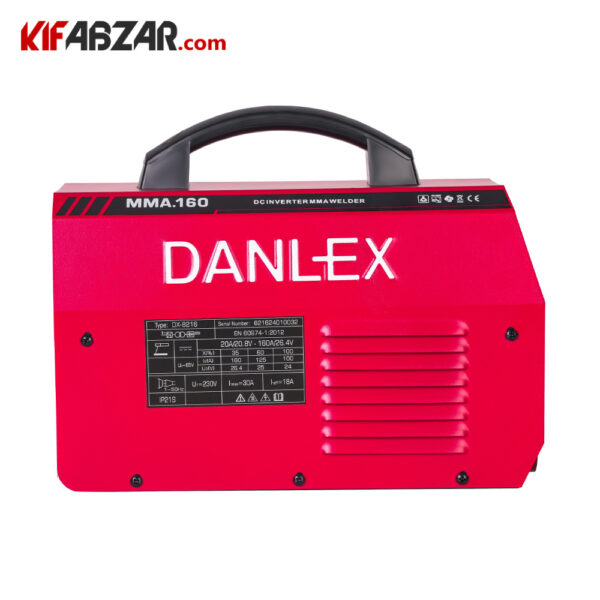 تصویر اینورتر جوشکاری 160 آمپر دنلکس مدل DX-8216