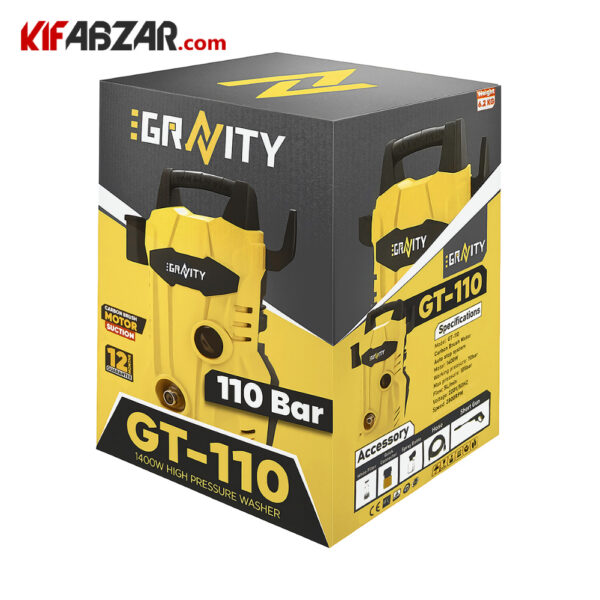 بسته بندی کارواش زغالی 110 بار گراویتی مدل GT-110