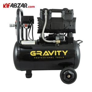 عکس کمپرسور باد سایلنت 25 لیتری گراویتی مدل GTS-25