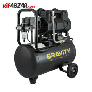 کمپرسور باد سایلنت 25 لیتری گراویتی مدل GTS-25