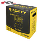 بسته بندی کمپرسور باد سایلنت 25 لیتری گراویتی مدل GTS-25