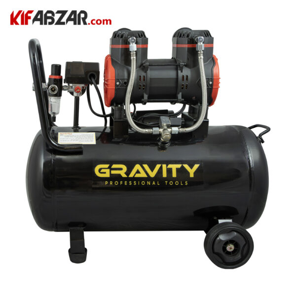 عکس کمپرسور باد سایلنت 50 لیتری گراویتی مدل GTS-50