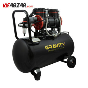 کمپرسور باد سایلنت 50 لیتری گراویتی مدل GTS-50