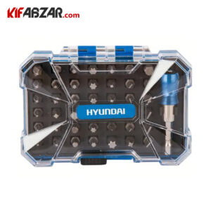 عکس ست 43 پارچه سری پیچ گوشتی هیوندای مدل HC43B