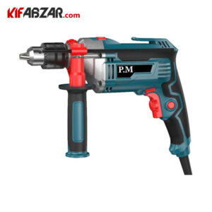 دریل چکشی 750 وات پی ام مدل E13