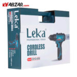 بسته بندی دریل پیچ گوشتی شارژی 12 ولت لکا مدل CD12-030