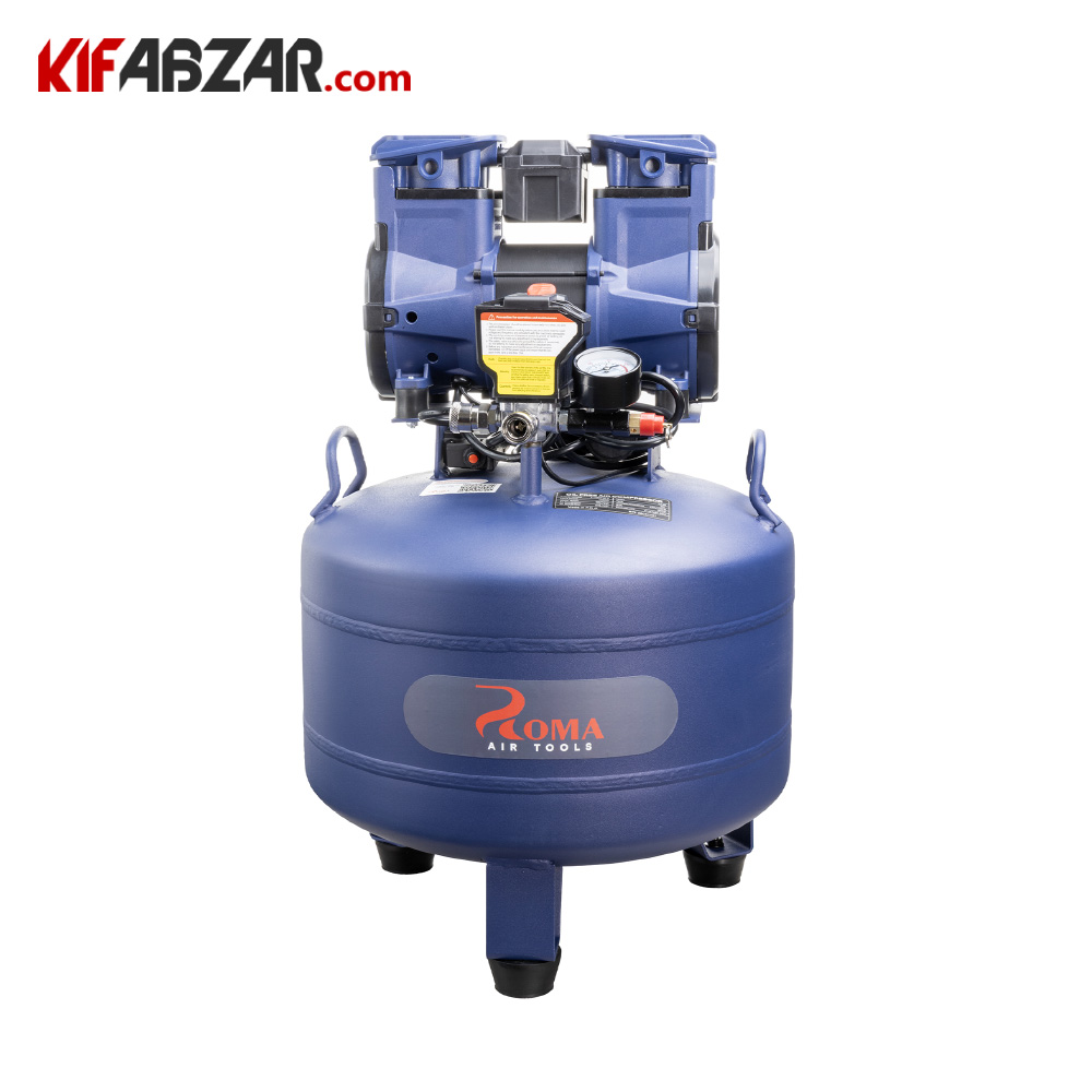 کمپرسور باد 30 لیتری روما مدل پرایم 2-1480F30-V کمپرسور باد 30 لیتری روما مدل پرایم 2-1480F30-V