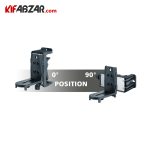 حالتهای نصب براکت و گیره مگنتی لیزرلاینر مدل 036.27