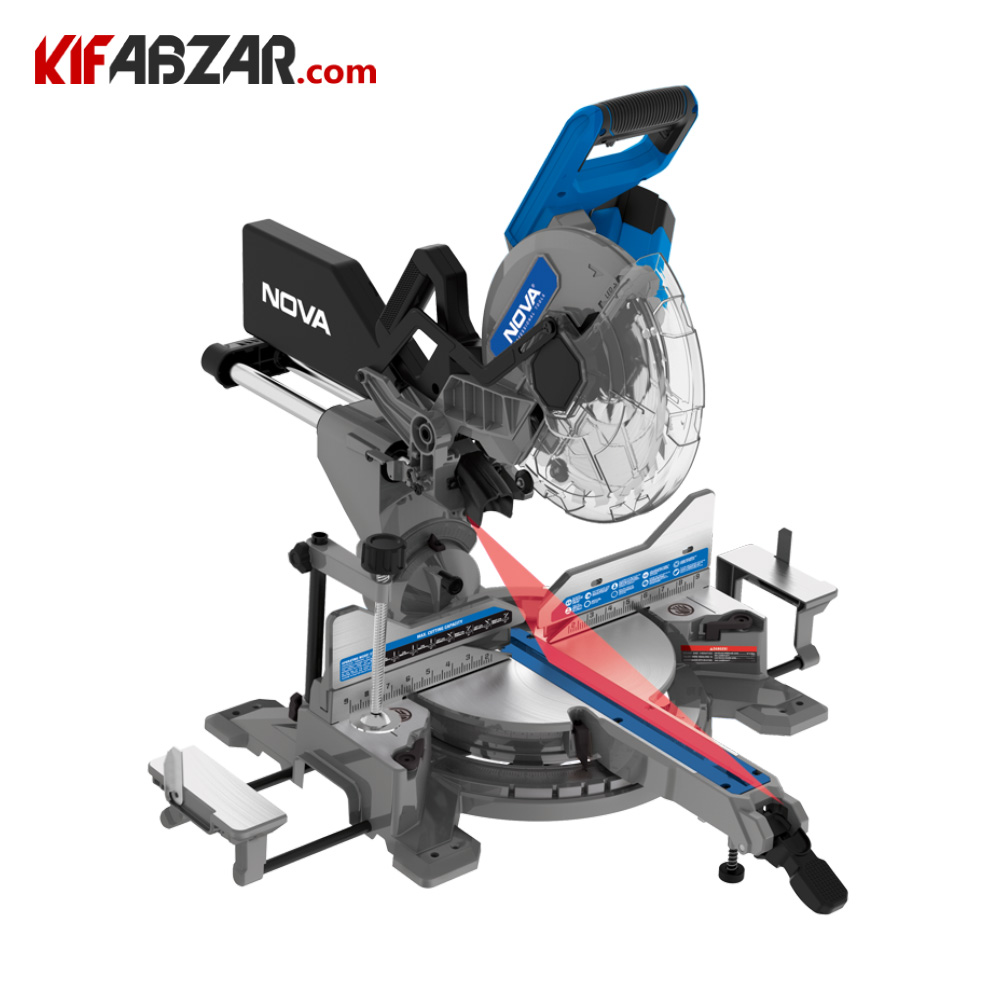 اره فارسی بر کشویی دوطرفه 2000 وات نووا مدل 5727 اره فارسی بر کشویی دوطرفه 2000 وات نووا مدل 5727 - تصویر 1