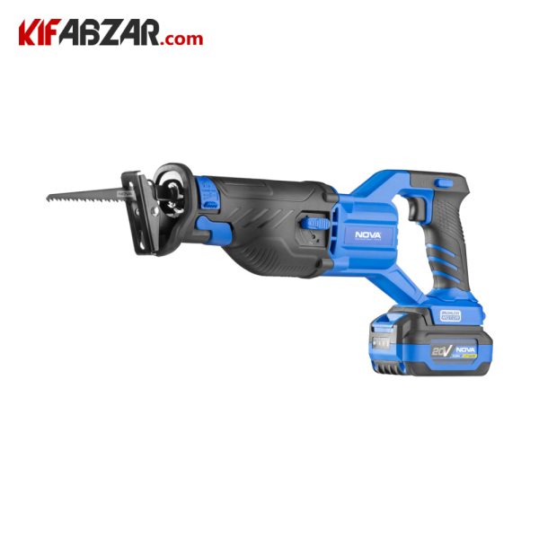 اره افقی بر براشلس شارژی 20 ولت نووا مدل 7741