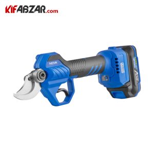 عکس قیچی باغبانی شارژی براشلس 20 ولت نووا مدل 7750