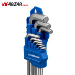 ساختار آچار آلن دسته بلند 9 عددی هاربر مدل H14M