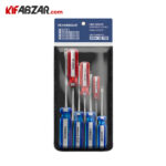 بسته بندی ست 7 عددی پیچ گوشتی دسته کریستالی هاربر مدل H7000P