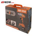 بسته بندی آچار بکس شارژی براشلس 21 ولت مکث مدل BB550