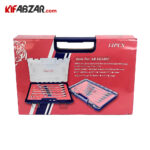 بسته بندی ست 14 عددی آچار یکسر تخت یکسر رینگ جغجغه ای آریل مدل ARAG1401