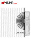 عمق نفوذ رطوبت سنج چوب و مصالح لیزرلاینر مدل MoistureFinder Compact