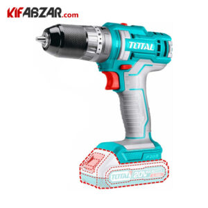 دریل پیچ گوشتی چکشی شارژی 20 ولت توتال مدل TIDLI201452