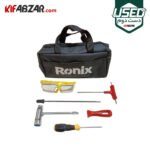 متعلقات اره زنجیری بنزینی 2300 وات رونیکس مدل 4650 دست دوم