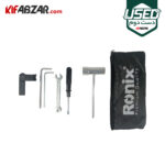 لوازم کیت ابزار باغبانی بنزینی 4 کاره رونیکس مدل 4805 دست دوم