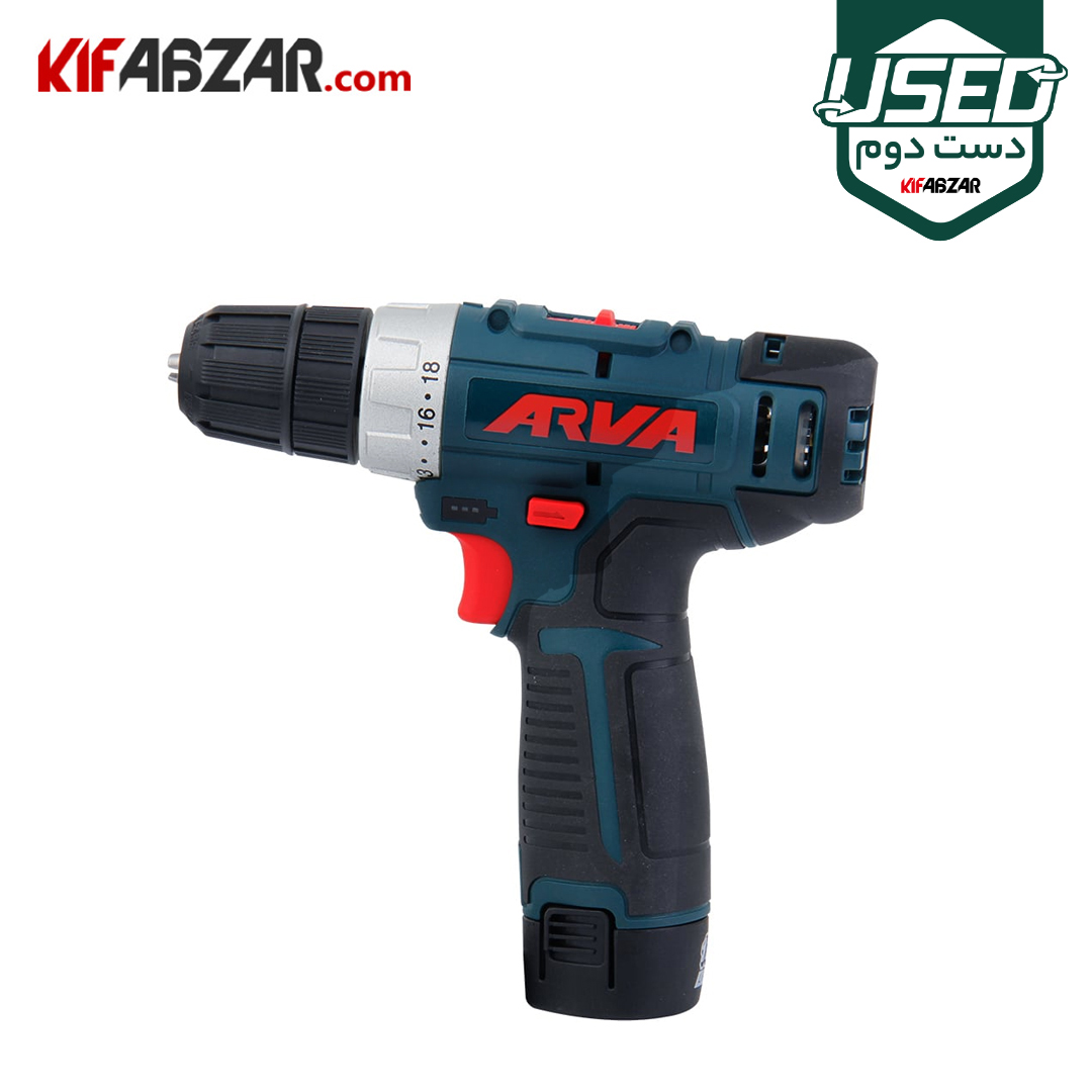 دریل پیچ گوشتی شارژی 12 ولت آروا مدل 5840 دست دوم دریل پیچ گوشتی شارژی 12 ولت آروا مدل 5840 دست دوم