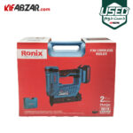 جعبه میخکوب شارژی 20 ولت رونیکس مدل 8619 دست دوم