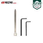 لوازم میخکوب شارژی 20 ولت رونیکس مدل 8619 دست دوم