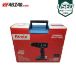 قیمت دریل پیچ گوشتی چکشی شارژی 20 ولت رونیکس مدل 8905K دست دوم