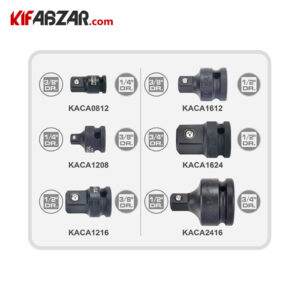 تصویر ست 6 عددی تبدیل درایو بکس تاپ تول مدل GDAI0602