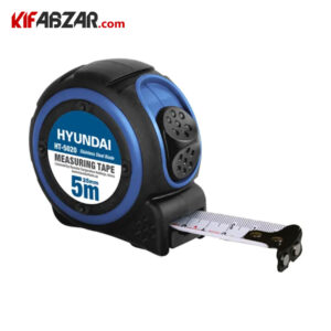 متر نواری فلزی 5 متری هیوندای مدل HT-5020
