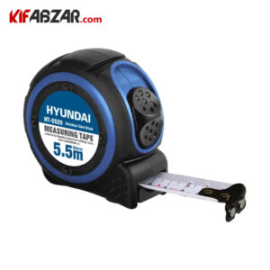 متر نواری فلزی 5.5 متری هیوندای مدل HT-5520