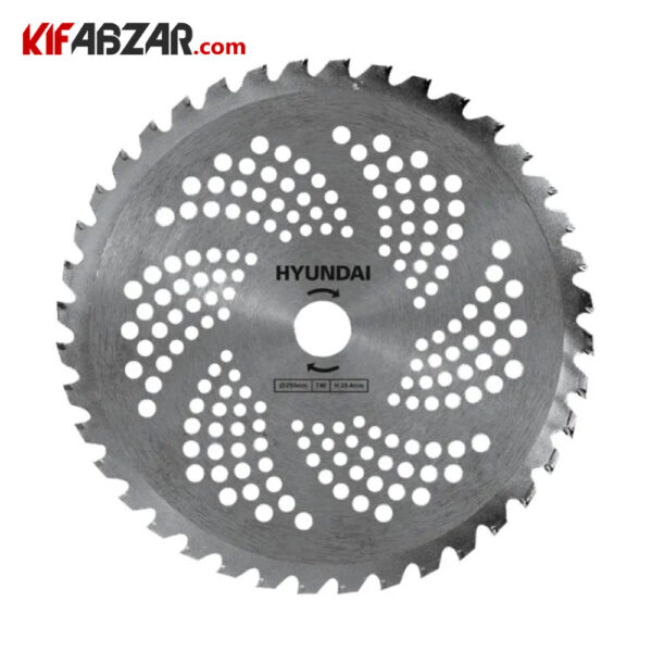 دیسک علف زن الماسه 255 میلیمتری هیوندای مدل 2540TCB